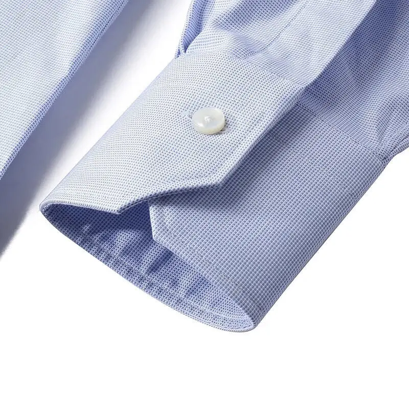 Zegna SS24 Shirt Men's Blue White-2