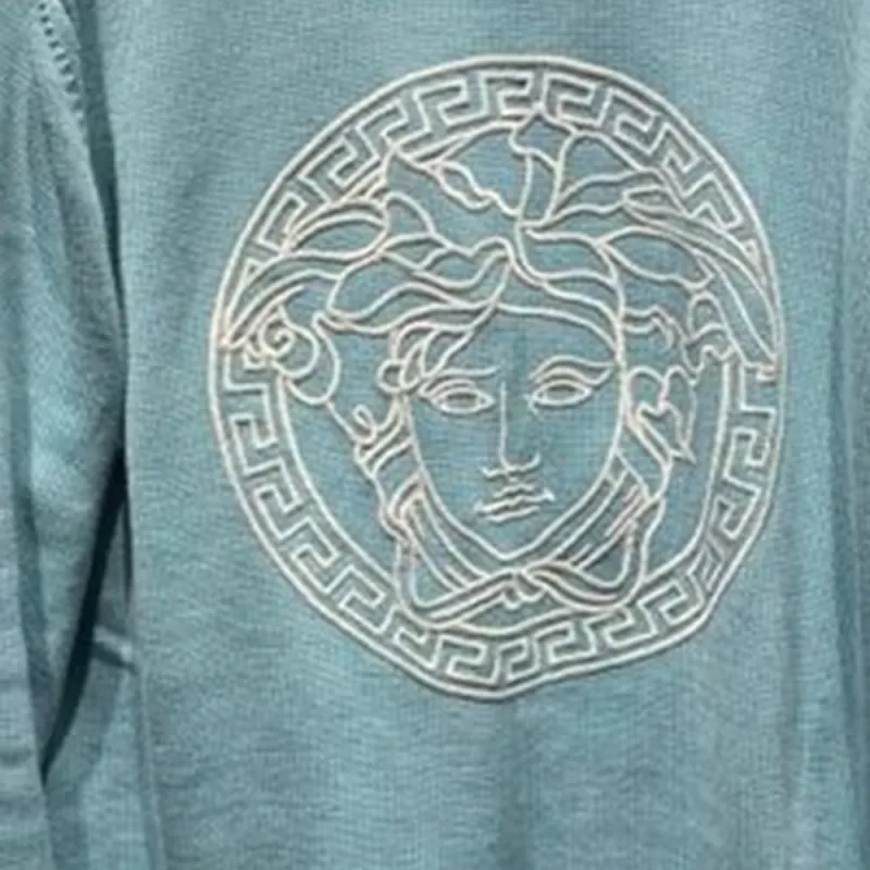 VERSACE Knitwear Men Blue-1