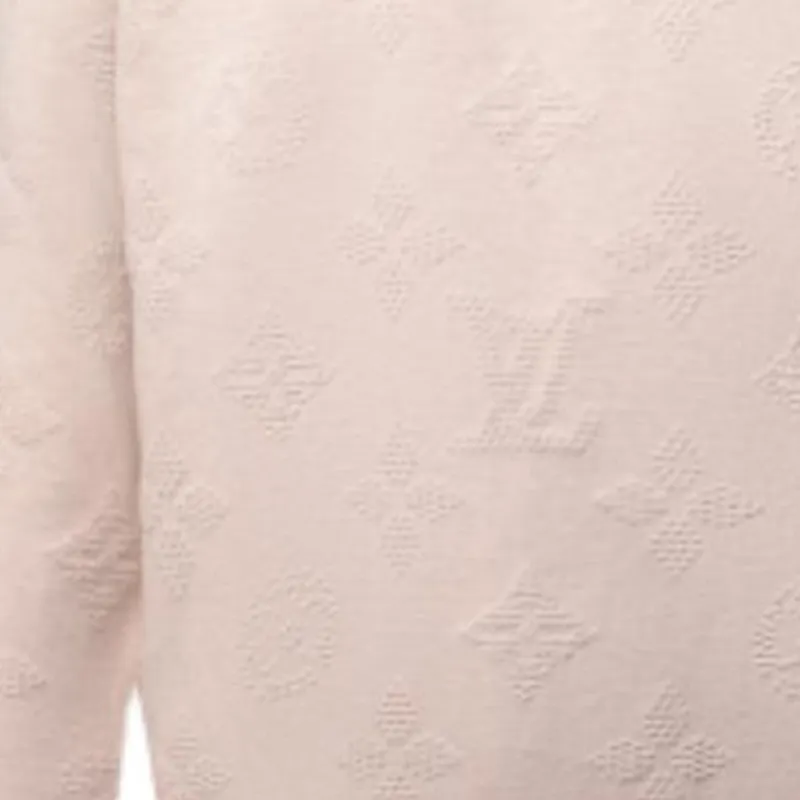 LOUIS VUITTON Monogram Embossed Pullover-4
