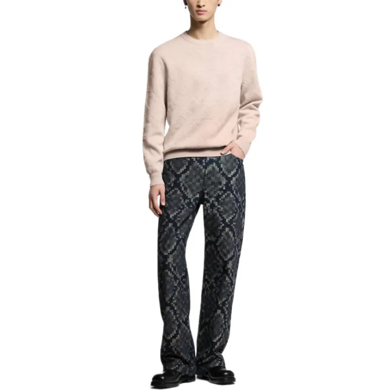 LOUIS VUITTON Monogram Embossed Pullover-1