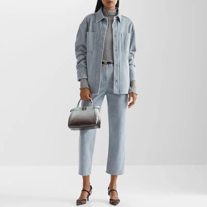 FENDI Jeans Women's Blue-2