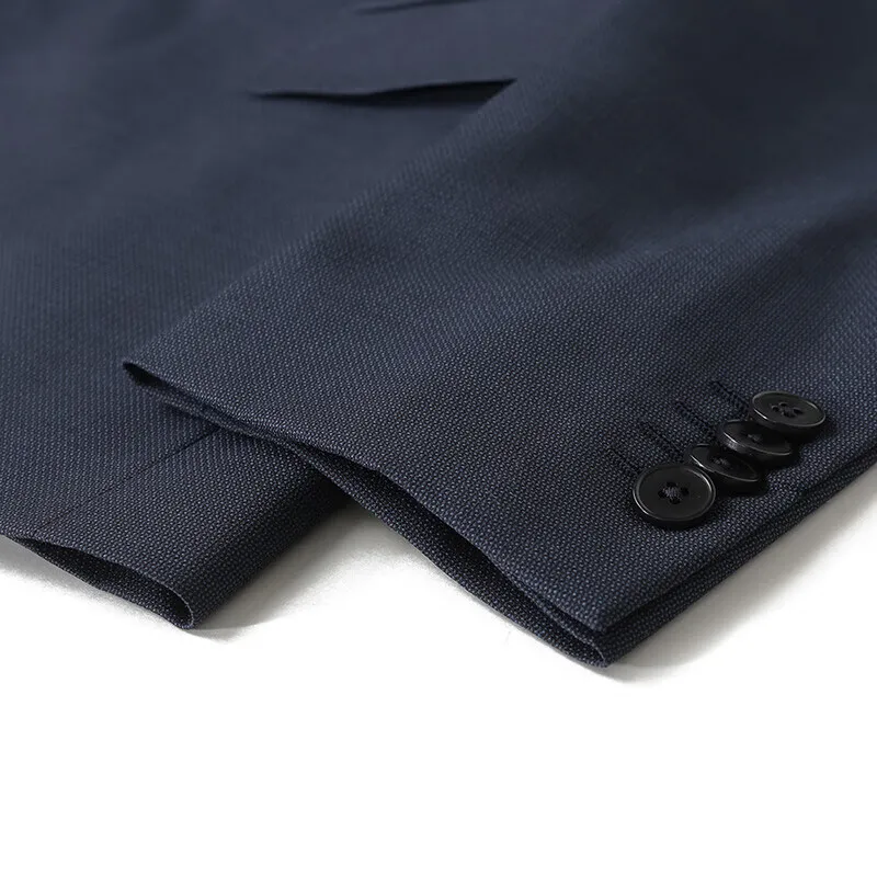 Zegna FW24 Business Suit Men's Dark Blue-6