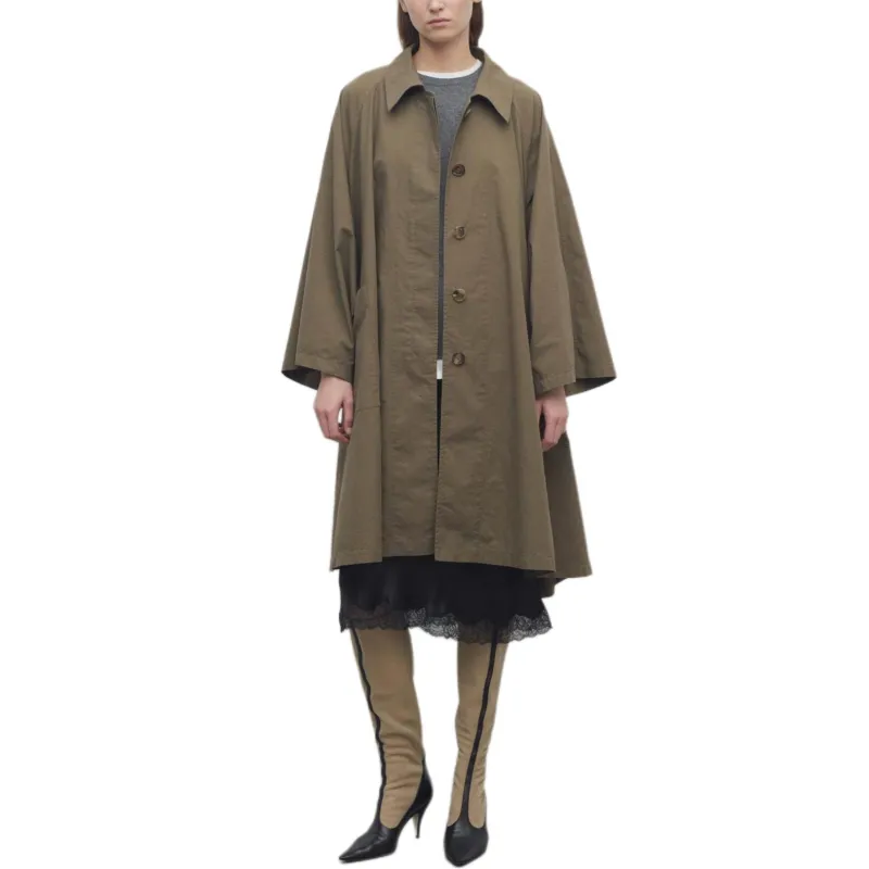 THE ROW Leins Coat 'Khaki'-2