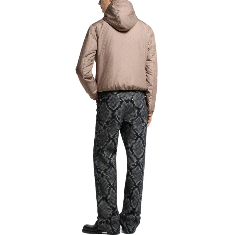 LOUIS VUITTON Monogram Padded Windbreaker-4