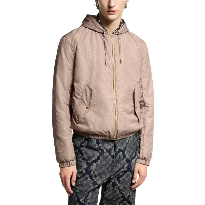 LOUIS VUITTON Monogram Padded Windbreaker-1