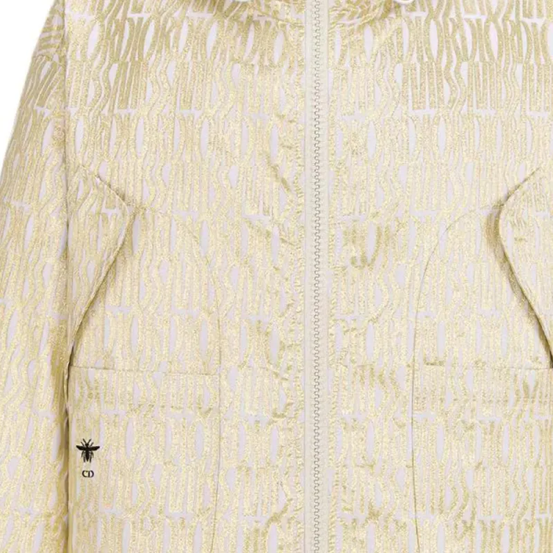 DIOR Miss Dior SS25 Jackets Coats Women's Yellow-2