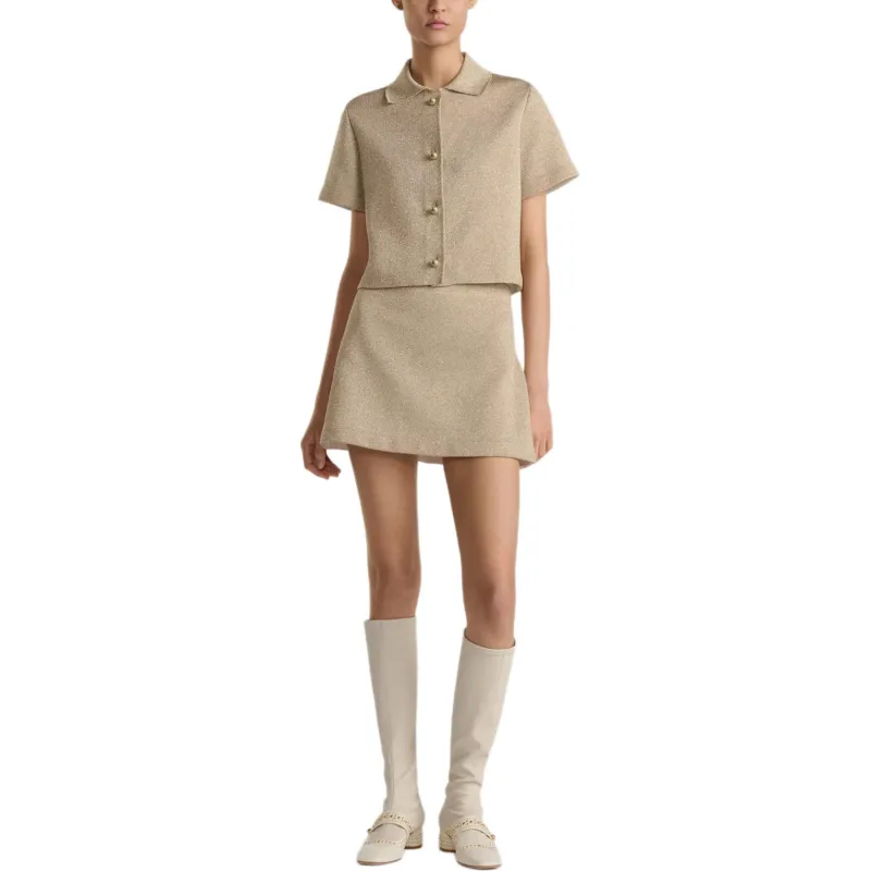DIOR SS25 Casual Short Skirts Women's Khaki-3