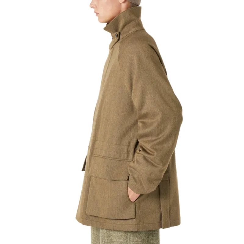 Loro Piana SS25 Jackets Coats Men's Brown-4