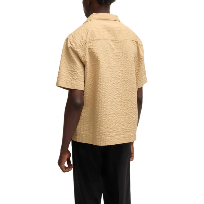 HUGO BOSS Shirts Men Yellow-3