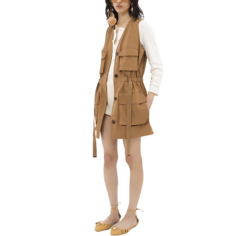 Chloé Cotton Waistcoat-1