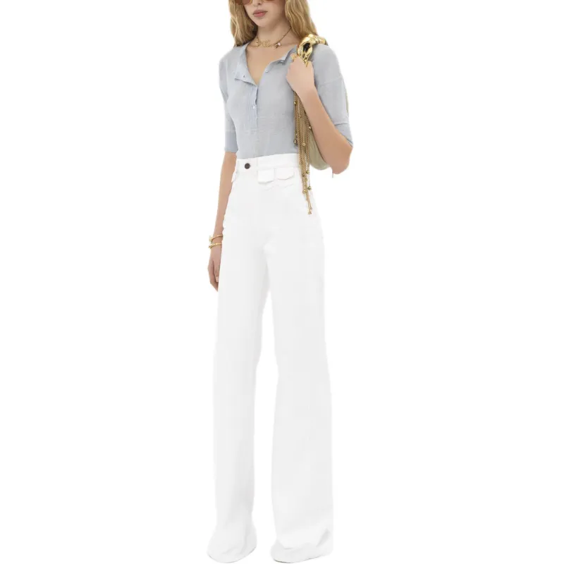 Chloé Fine ribbed T shirt-1