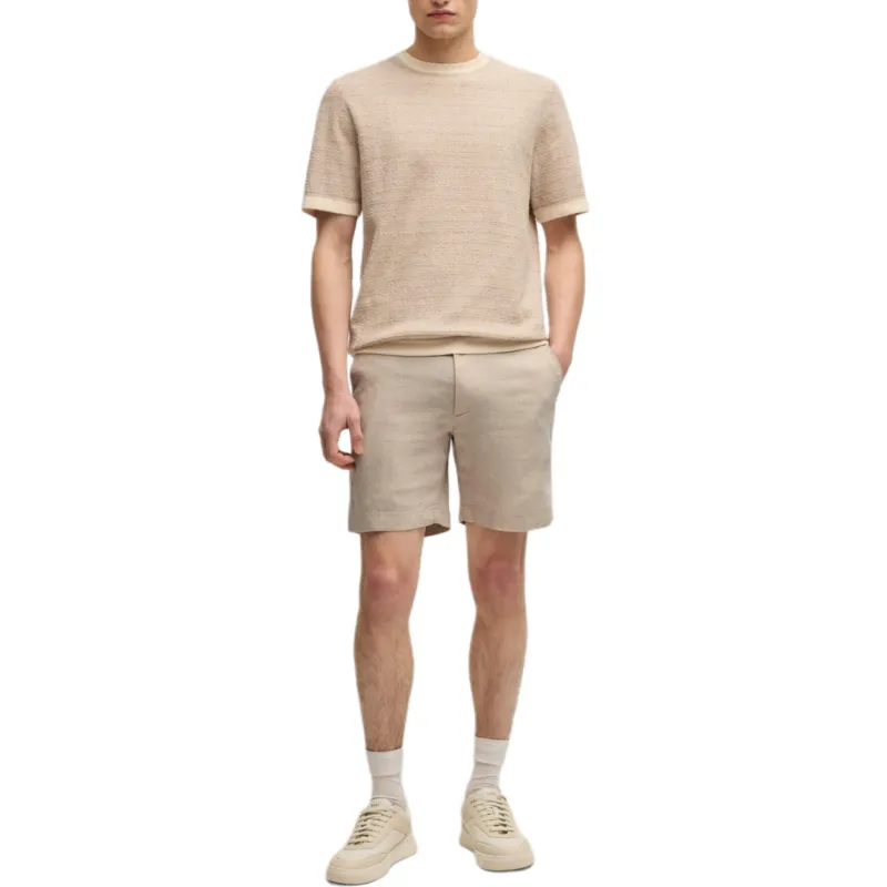 HUGO BOSS Drawstring Chino Shorts-1