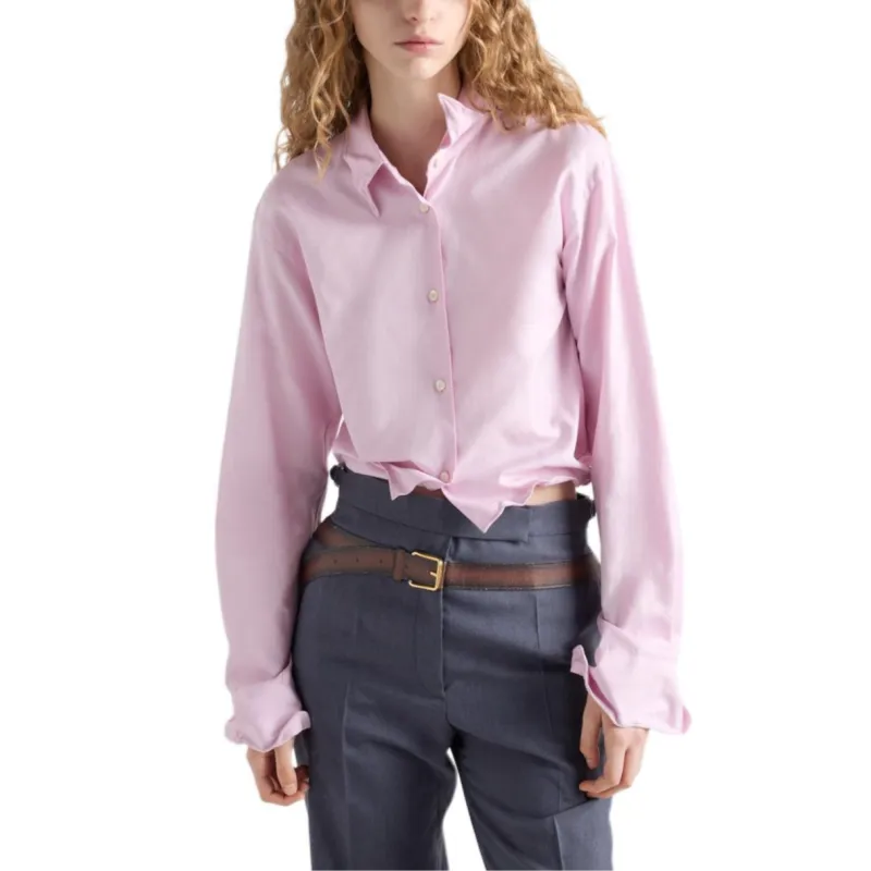 PRADA Oxford Cotton Shirt-2