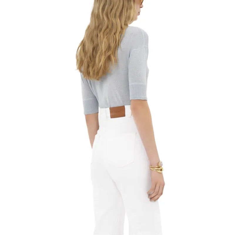 Chloé Fine ribbed T shirt-4