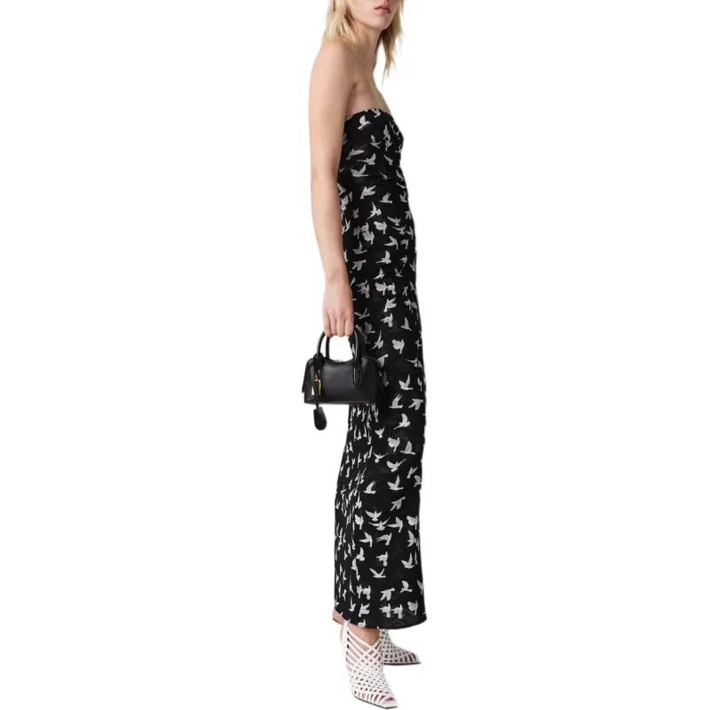 Stella McCartney SS25 Sleeveless Dress Women's Black-3