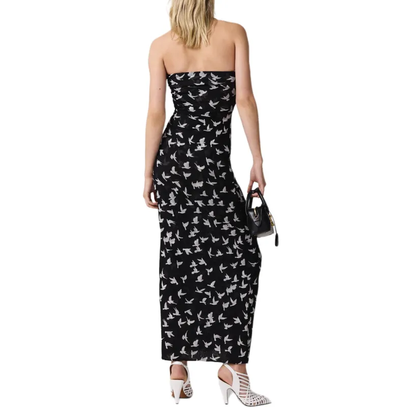 Stella McCartney SS25 Sleeveless Dress Women's Black-2