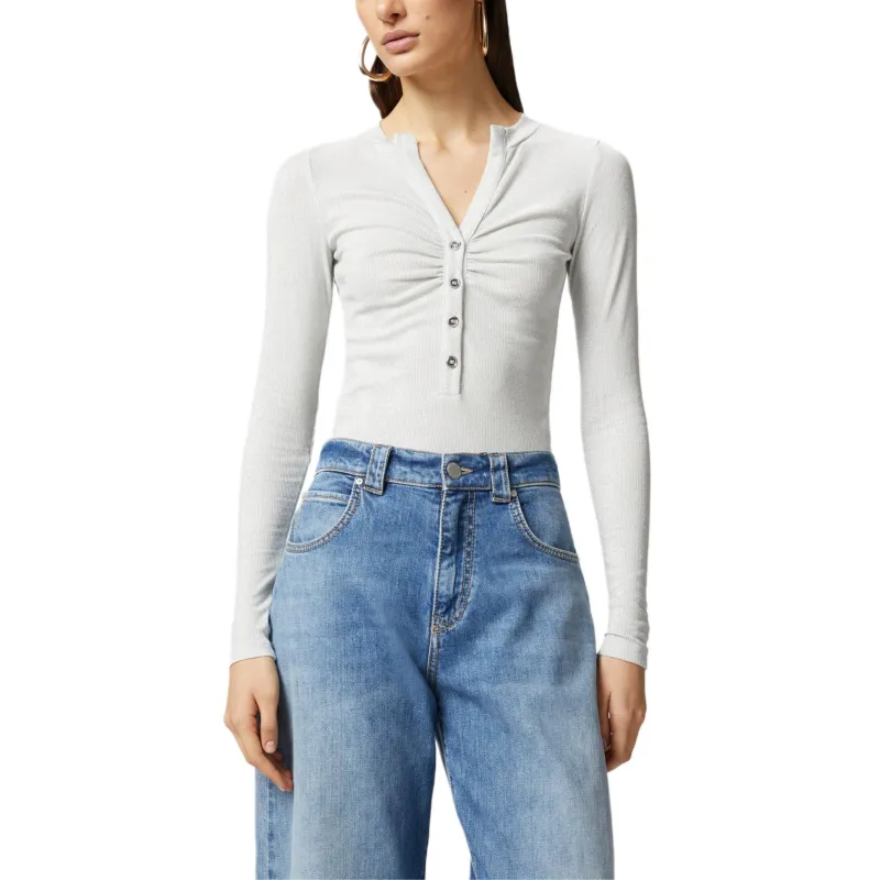 PINKO Gathered Detailing Top-3