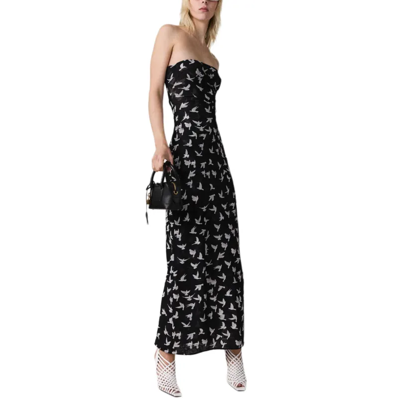 Stella McCartney SS25 Sleeveless Dress Women's Black-1