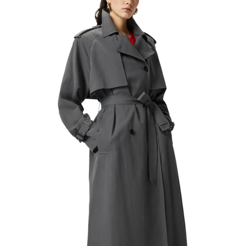 PINKO Belted Trench Coat-5