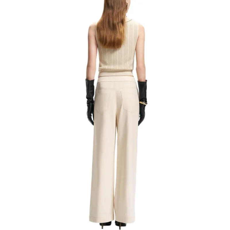 KARL LAGERFELD SS25 Tank Top Women's Light Coffee-3