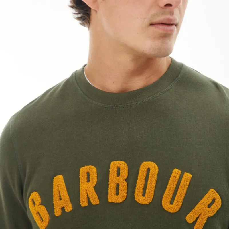 BARBOUR Sweatshirts Men Green-4