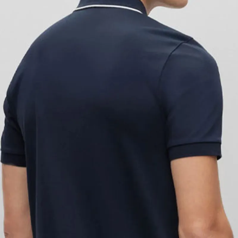 HUGO BOSS Polo Shirt Men's Navy Blue-3