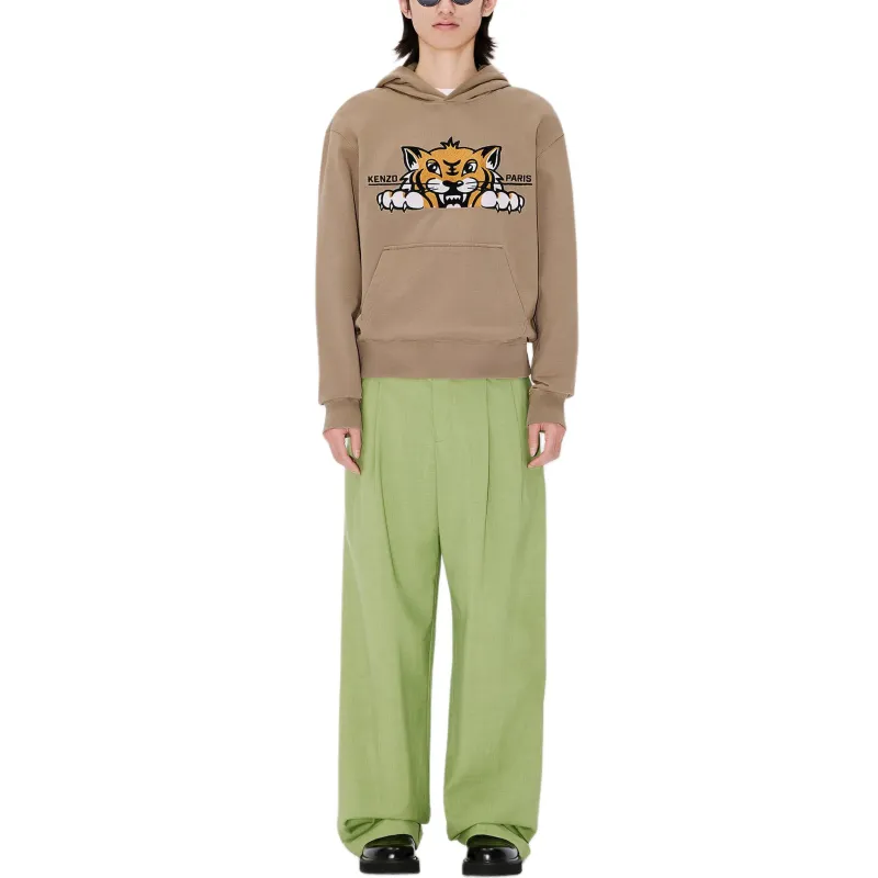 KENZO Happy Tiger Long Sleeved Hoodie-2