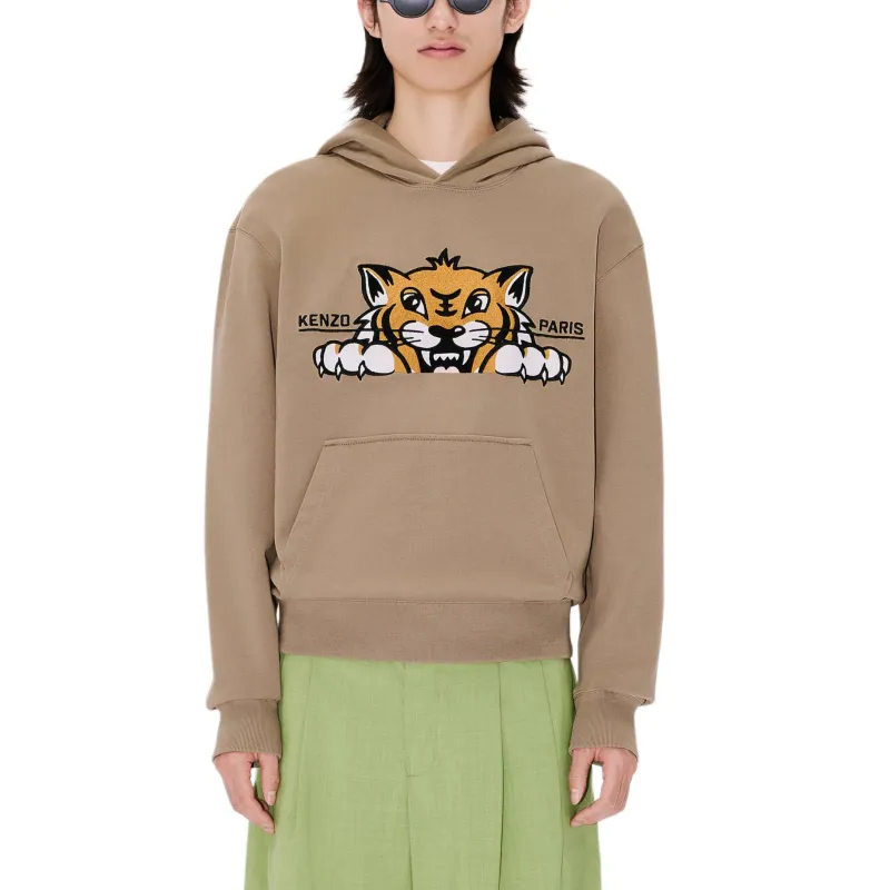 KENZO Happy Tiger Long Sleeved Hoodie-3