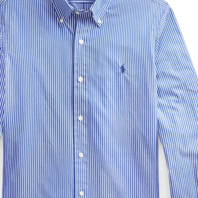 Polo Ralph Lauren Shirt Men's Blue White-2