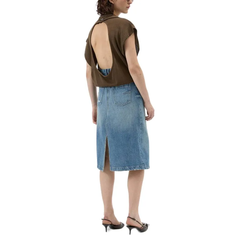 Halfboy SS25 Knitwear Women's Brown-3