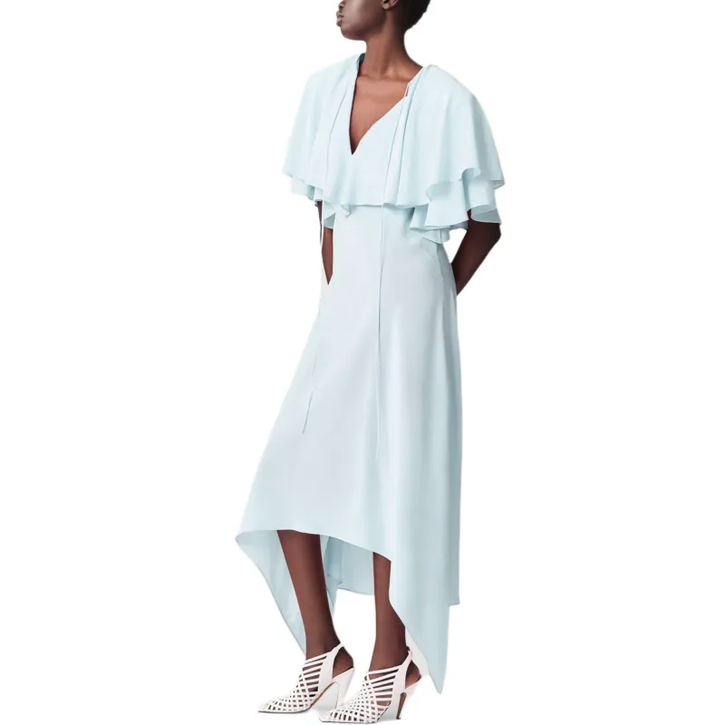 Stella McCartney Layered Semi sheer Midi Dress-3