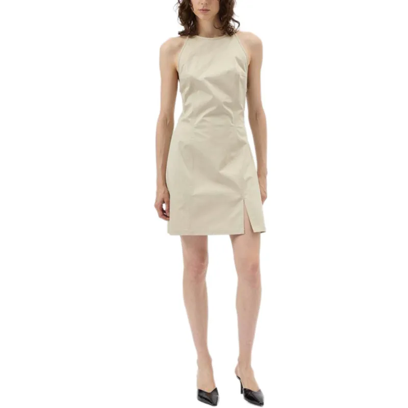 Halfboy SS25 Sleeveless Dress Women's Beige-1