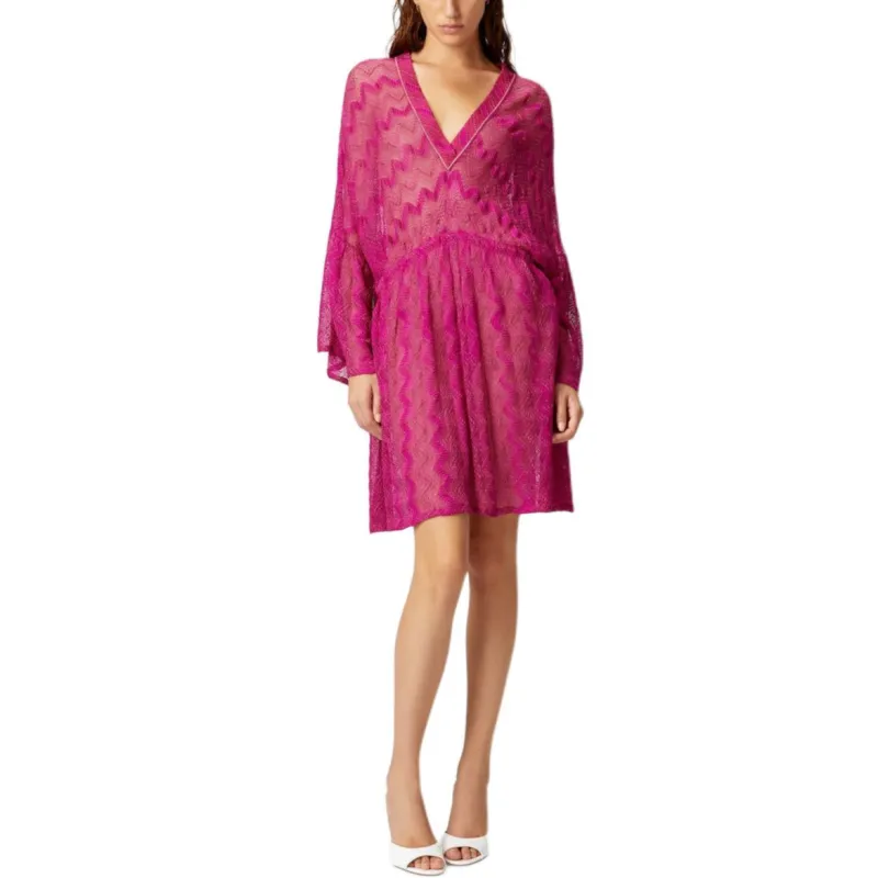 MISSONI Zigzag woven Mini Dress-1