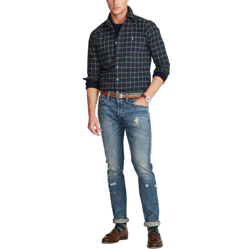 Polo Ralph Lauren SS24 Shirt Men's Turquoise-1