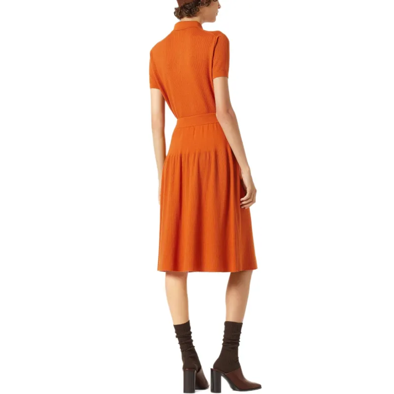 Loro Piana SS25 Polo Shirt Women's Orange-4