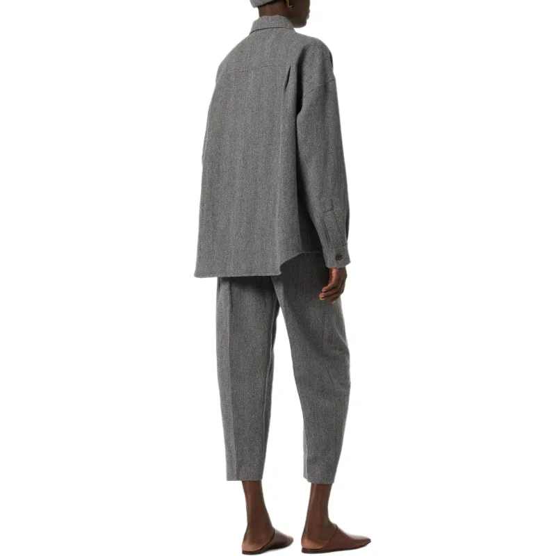 Loro Piana Pressed Crease Trousers-3