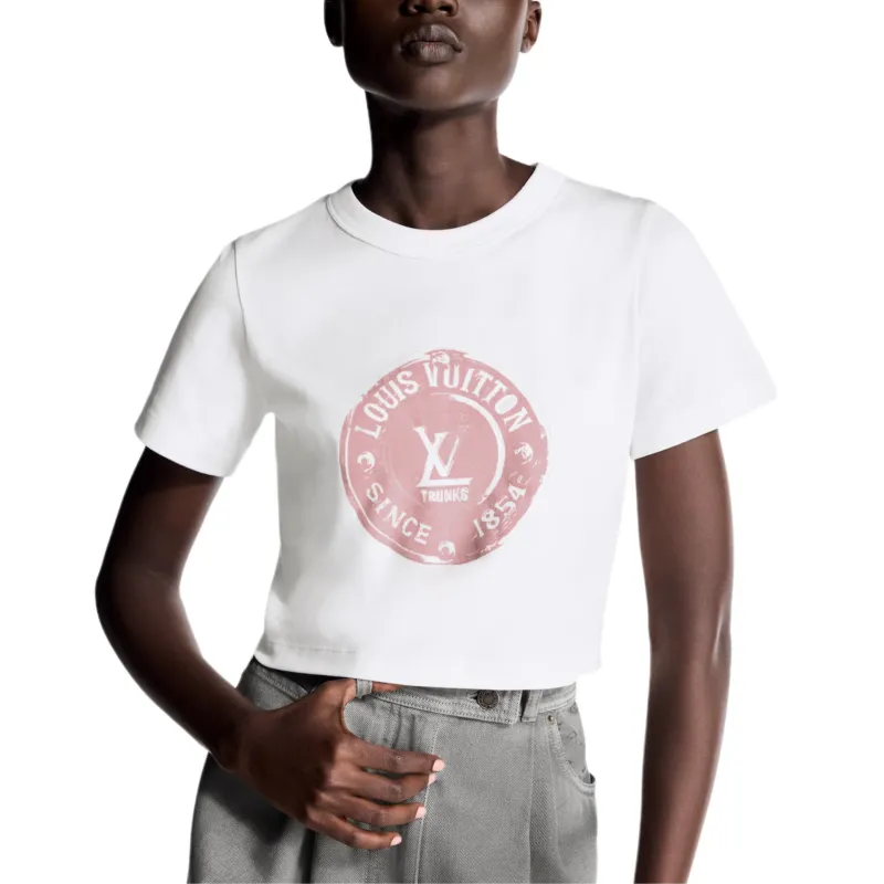 LOUIS VUITTON Regular T Shirt Women's White-1