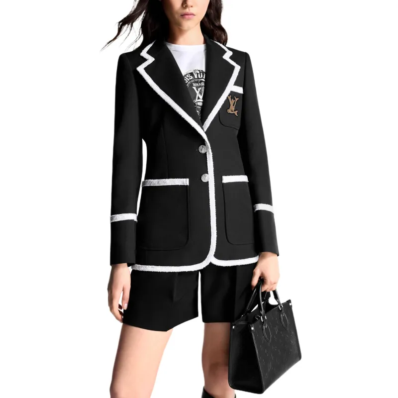 LOUIS VUITTON SS25 Jackets & Coats Women's Black-2