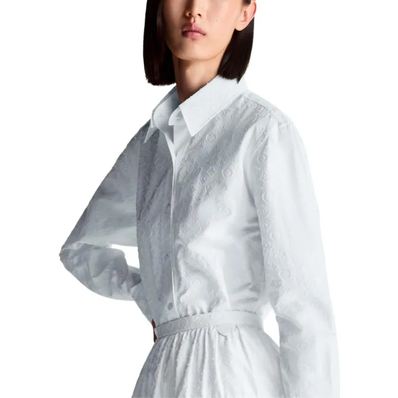 LOUIS VUITTON SS25 Shirt Women's White-4