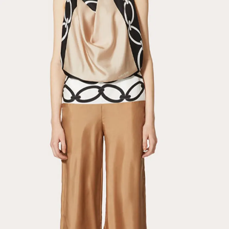 Valentino Surfaces Spring 2023 Women's Jumpsuit Women's Brown-4