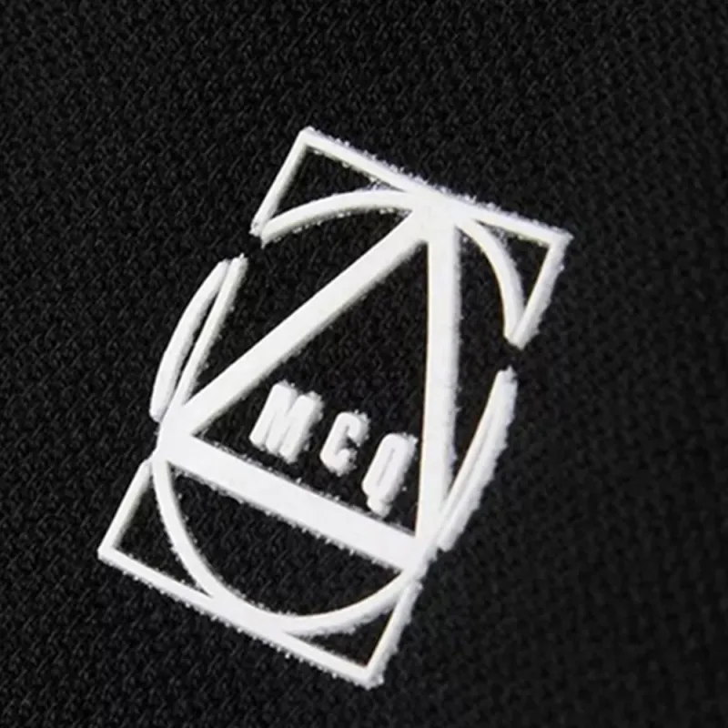 McQ Alexander McQueen Polo Shirt Men's Black-3