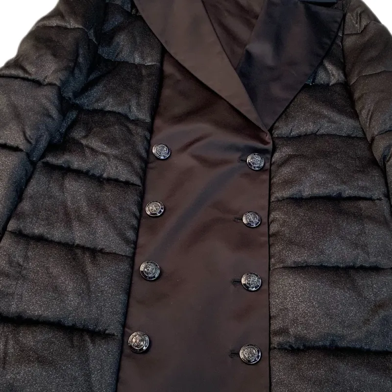 CHANEL Puffer Jacket Women's Black-2