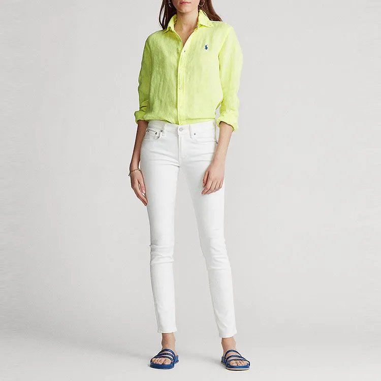 Polo Ralph Lauren SS24 Shirt Women's Lemon-2