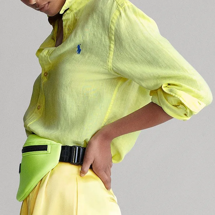 Polo Ralph Lauren SS24 Shirt Women's Lemon-4
