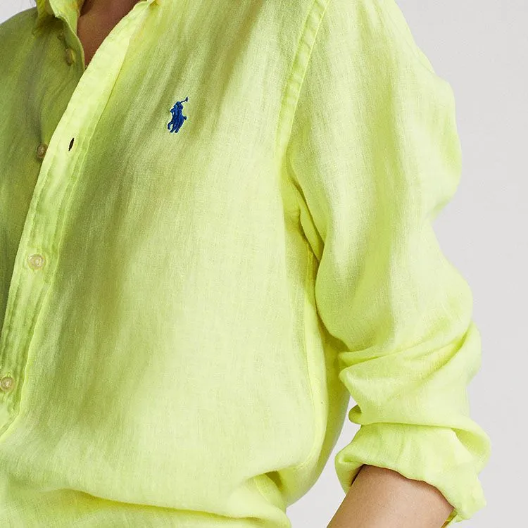 Polo Ralph Lauren SS24 Shirt Women's Lemon-5