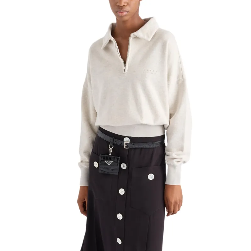 PRADA Polo Shirts Women's Beige-2