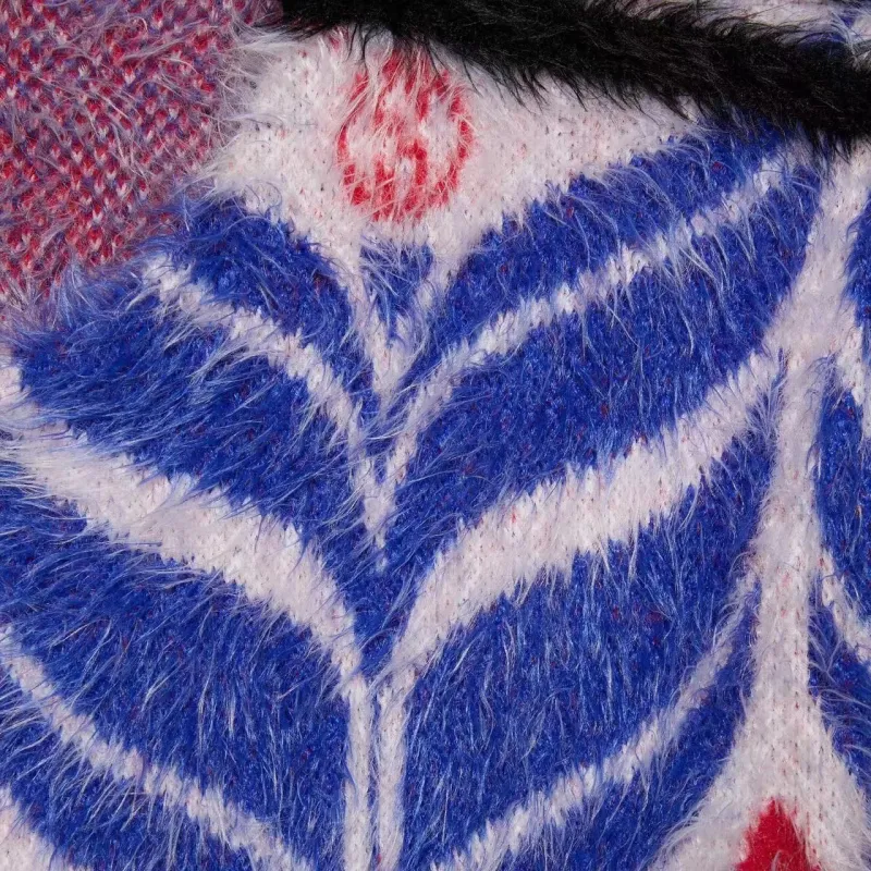 GUCCI X Adidas Gg Trefoil Coat Blue/Red-1