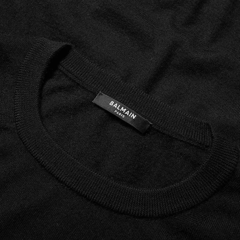 BALMAIN Sweaters Men Black-4