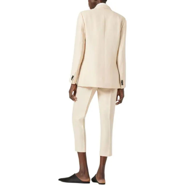 Loro Piana Business Suit Women's Oyster-4
