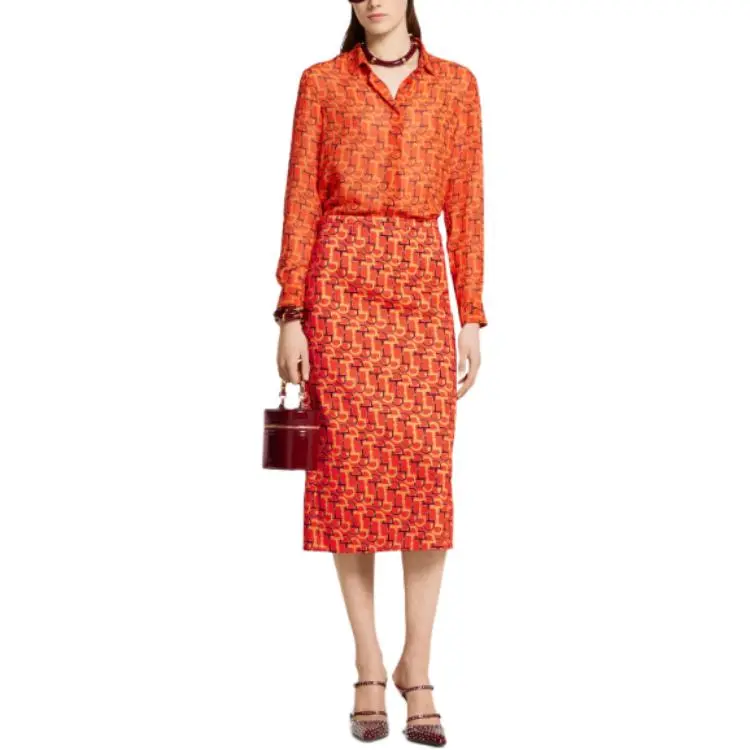 GUCCI Shirts Women's Orange-2
